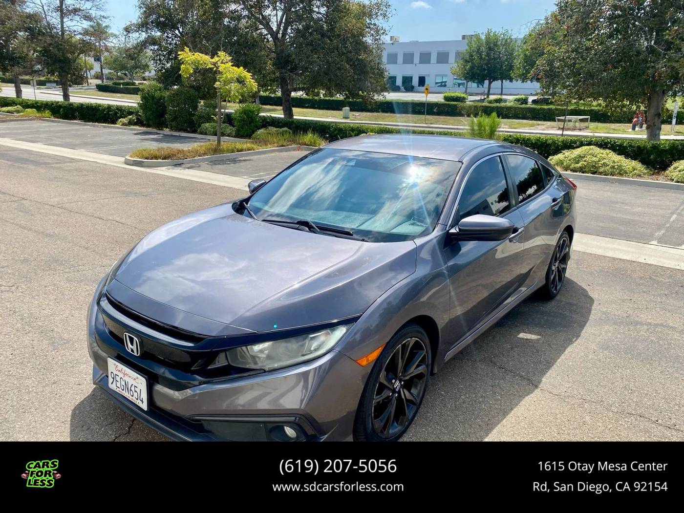 2019 Honda Civic Sport — Sedan — 103,829 mi — San Diego, CA