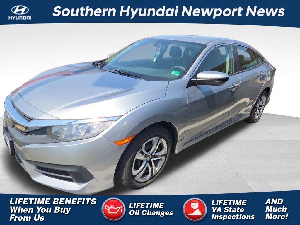 2017 Honda Civic LX — Sedan — 86,377 mi — Newport News, VA
