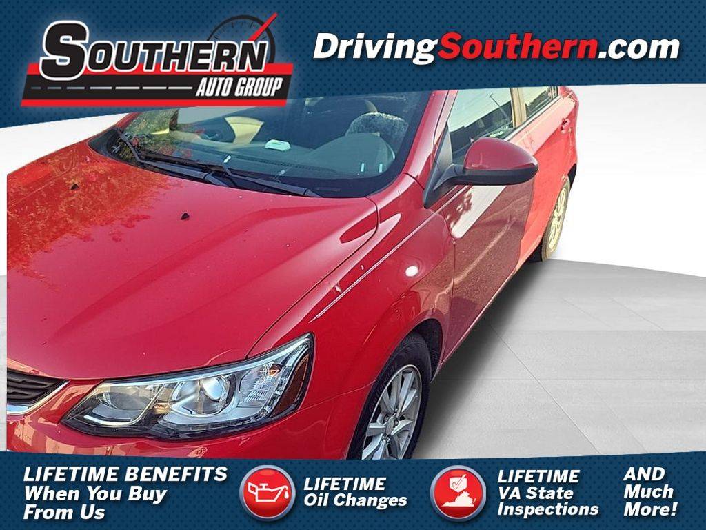 2017 Chevrolet Sonic LT — Sedan — 102,182 mi — Chesapeake, VA