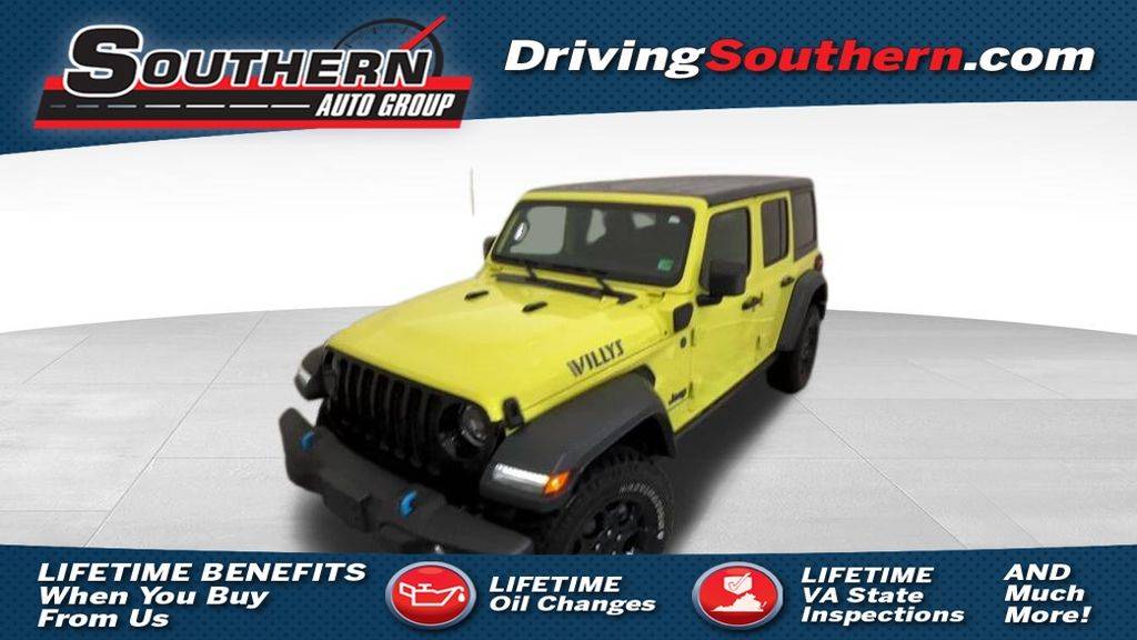 2023 Jeep Wrangler 4xe — SUV — 16,654 mi — Chesapeake, VA