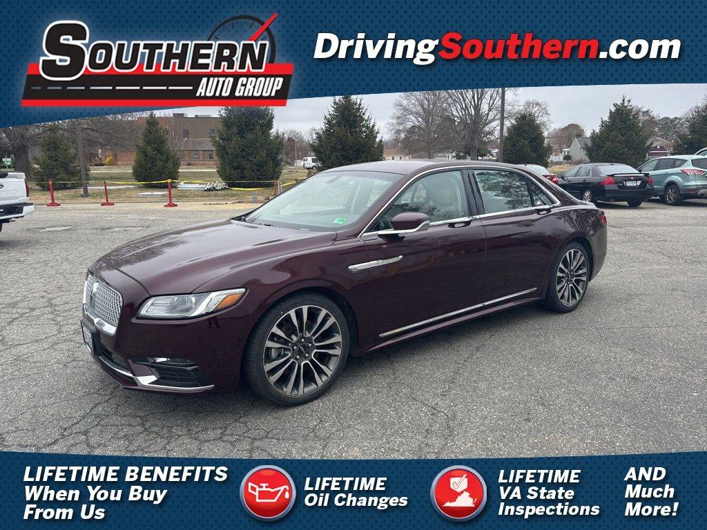 2017 Lincoln Continental Select — Sedan — 61,274 mi — Newport News, VA