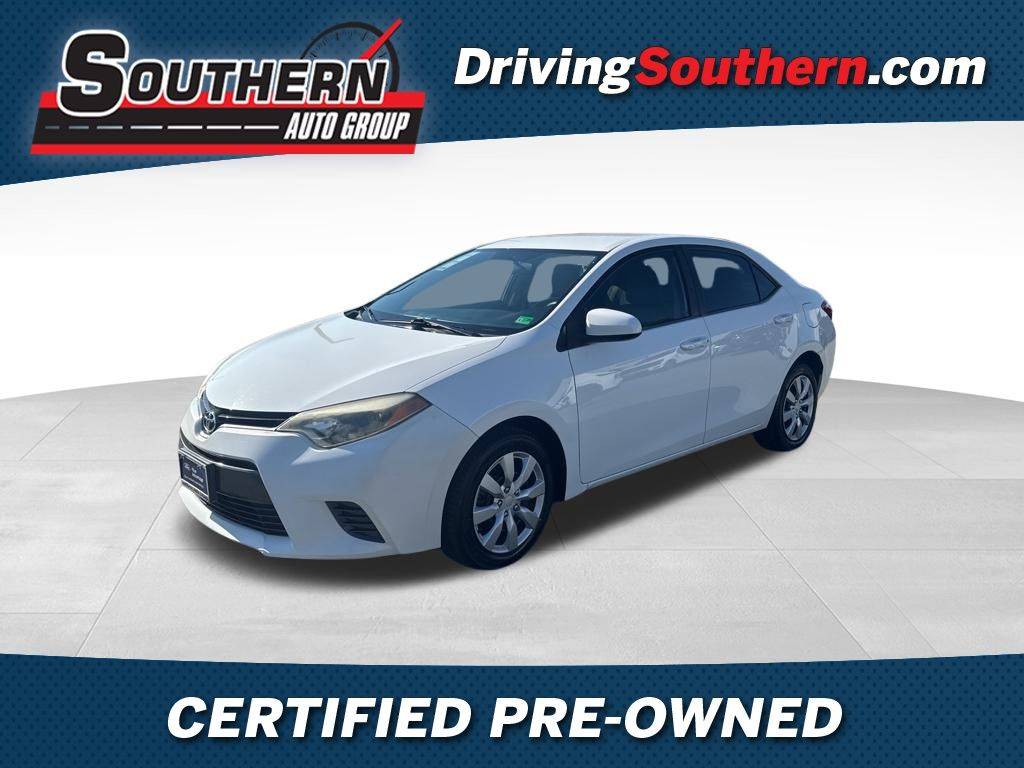 2016 Toyota Corolla LE — Sedan — 107,175 mi — Newport News, VA