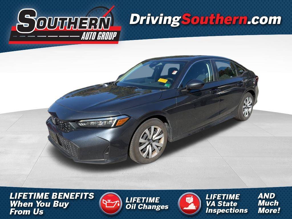 2025 Honda Civic LX — Sedan — 14,837 mi — Newport News, VA
