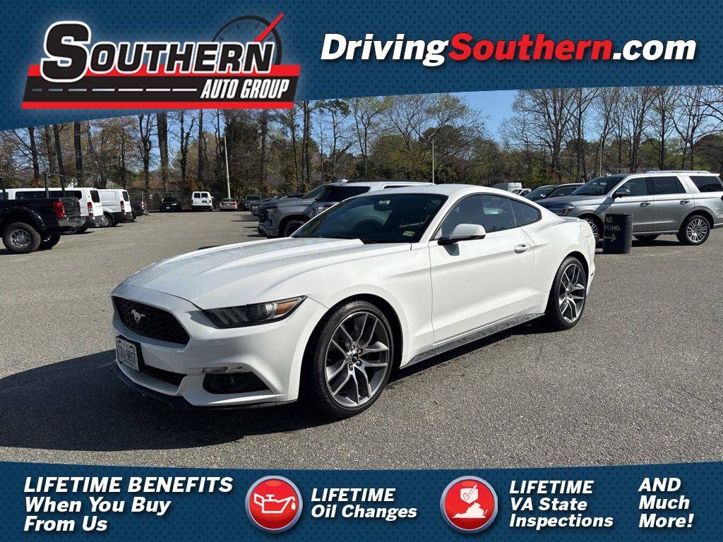 2015 Ford Mustang EcoBoost Premium — Coupe — 70,692 mi — Newport News, VA