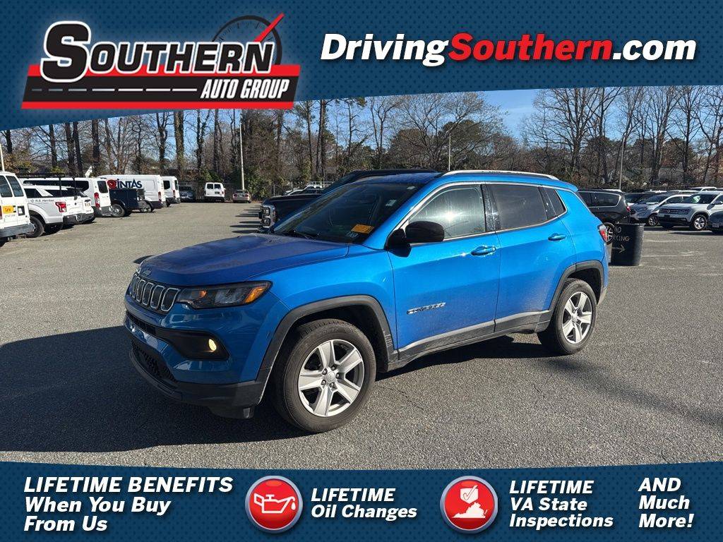 2022 Jeep Compass Latitude — SUV — 71,581 mi — Newport News, VA