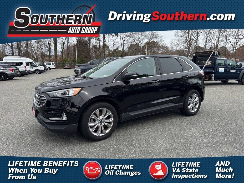 2021 Ford Edge Titanium — SUV — 76,737 mi — Newport News, VA