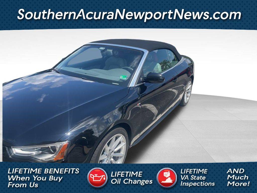 2016 Audi A5 Premium Plus — Convertible — 92,477 mi — Newport News, VA