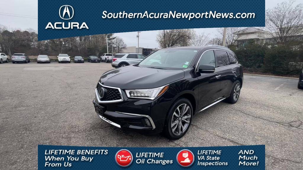 2019 Acura MDX Advance Package — SUV — 37,070 mi — Newport News, VA
