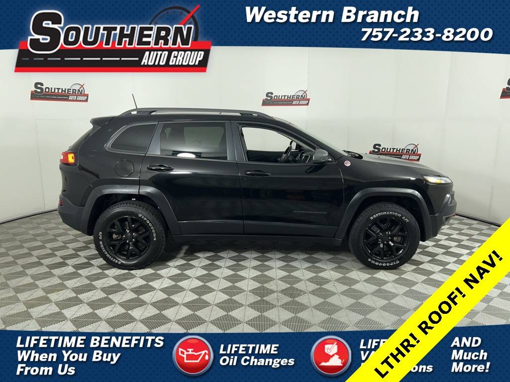 2018 Jeep Cherokee Trailhawk — SUV — 76,023 mi — Chesapeake, VA