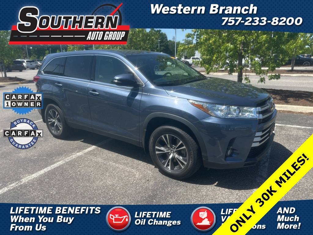 2019 Toyota Highlander LE Plus — SUV — 29,603 mi — Chesapeake, VA