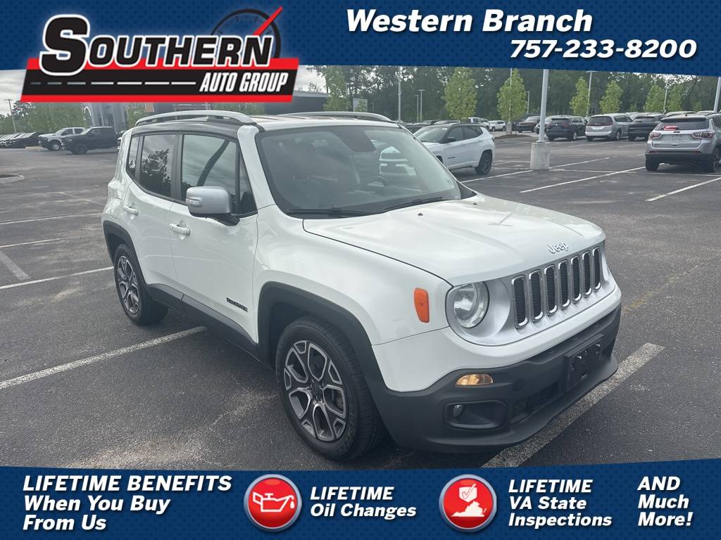2017 Jeep Renegade Limited — SUV — 51,180 mi — Chesapeake, VA