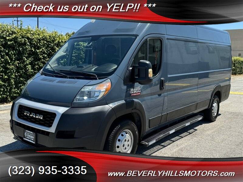 2019 Ram ProMaster Cargo Van 3500 — Cargo Van — 77,704 mi — Los Angeles, CA