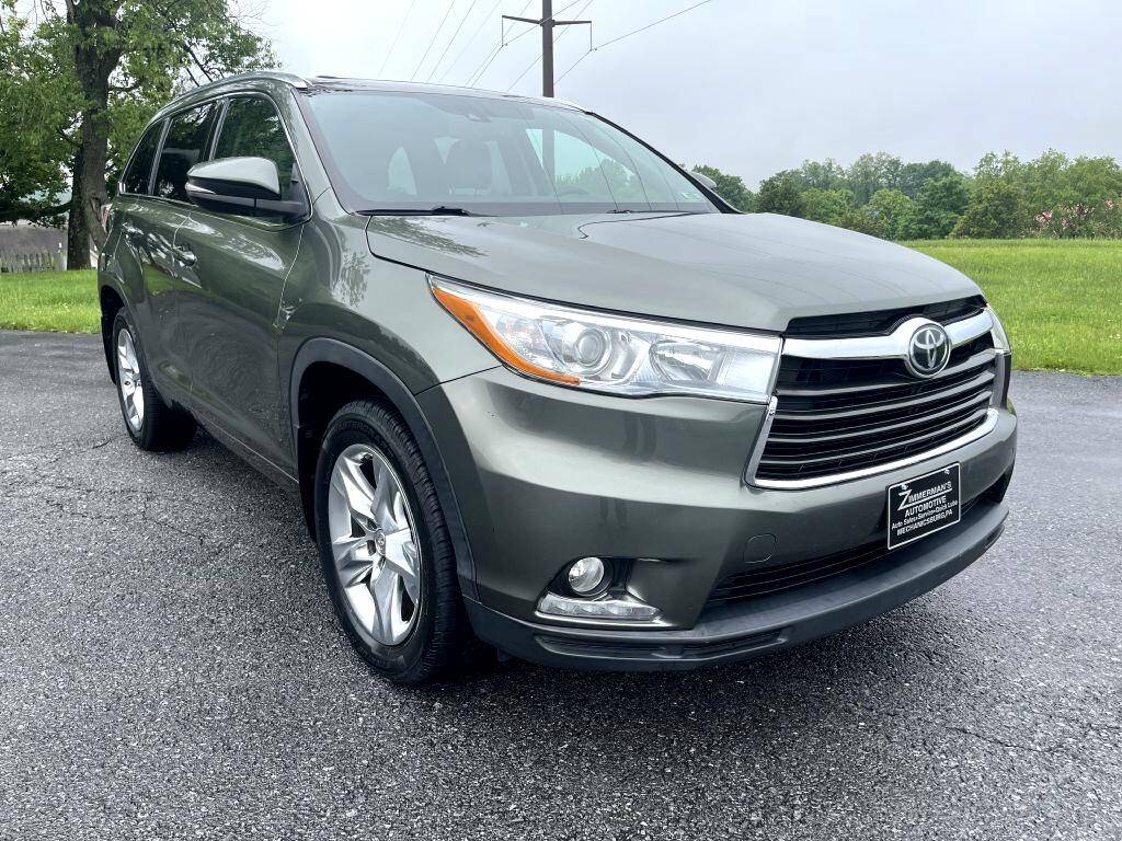 2015 Toyota Highlander Limited Platinum — SUV — 102,593 mi — Mechanicsburg, PA