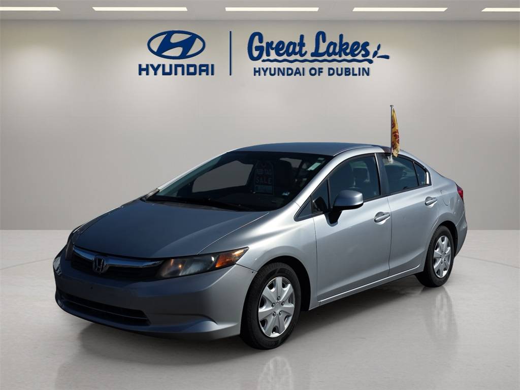 2012 Honda Civic LX — Sedan — 70,604 mi — Columbus, OH