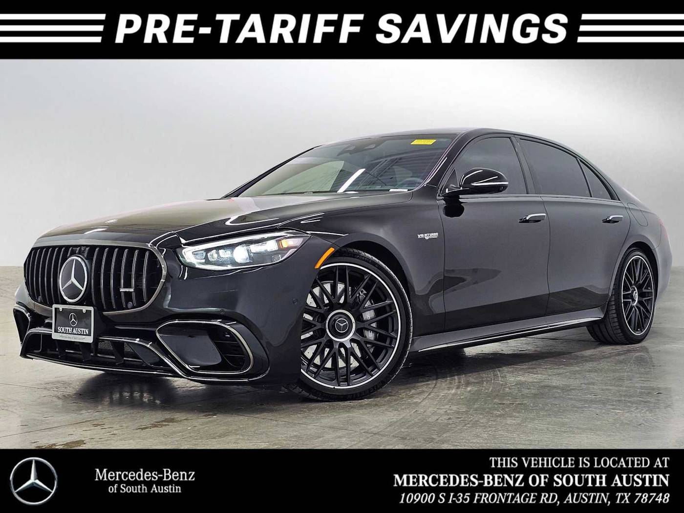 2025 Mercedes-Benz S-Class AMG S 63 E — Sedan — 9,493 mi — Austin, TX