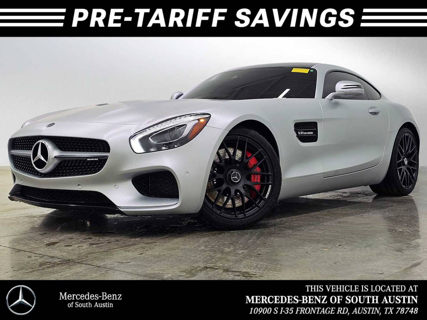 2016 Mercedes-Benz AMG GT S — Coupe — 57,096 mi — Austin, TX