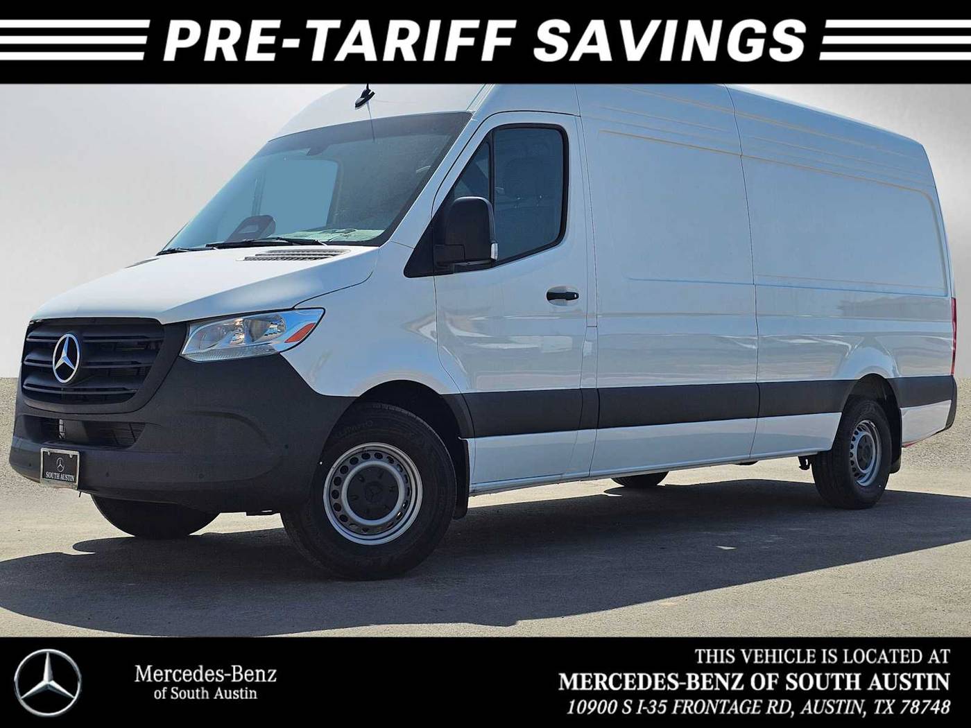2025 Mercedes-Benz Sprinter Cargo Van 2500 — Cargo Van — 10 mi — Austin, TX