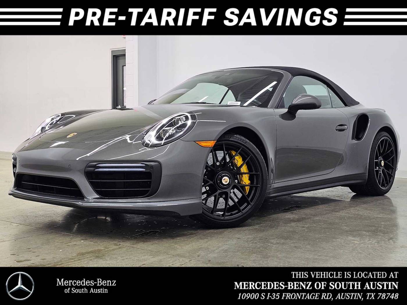 2019 Porsche 911 Turbo S — Convertible — 12,360 mi — Austin, TX