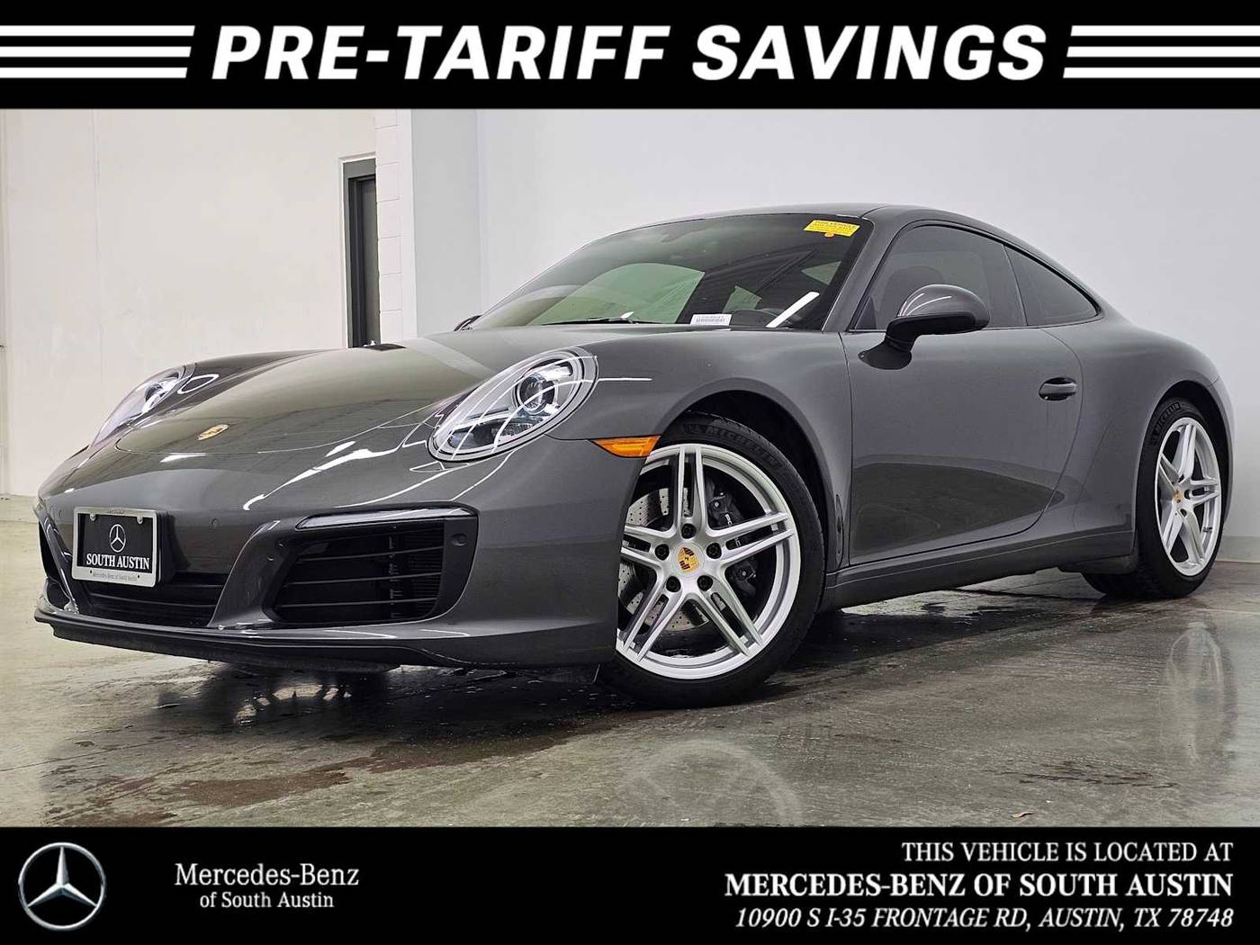 2018 Porsche 911 Carrera — Coupe — 23,966 mi — Austin, TX