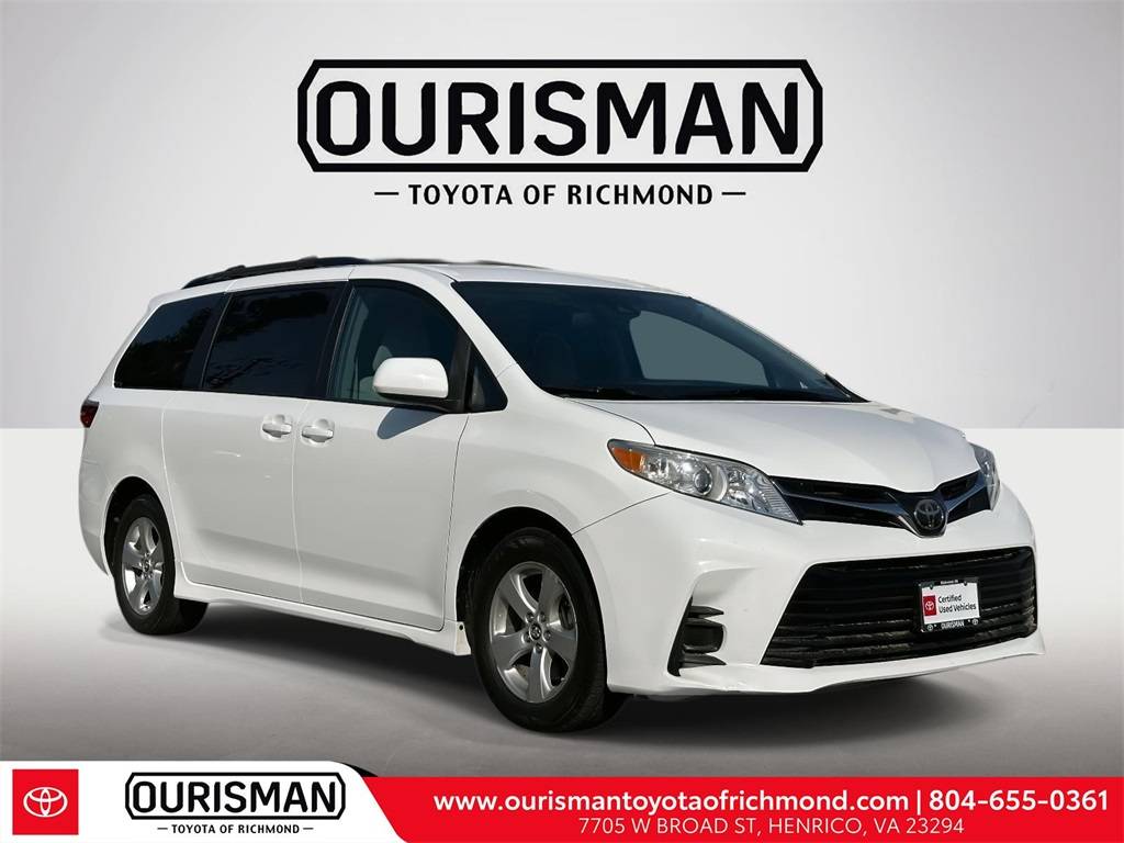 2018 Toyota Sienna LE — Minivan — 89,971 mi — Henrico, VA