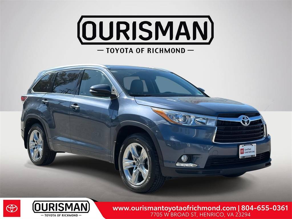 2016 Toyota Highlander Limited — SUV — 106,706 mi — Henrico, VA
