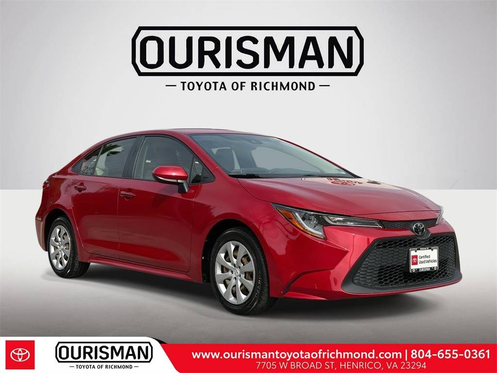 2020 Toyota Corolla LE — Sedan — 13,244 mi — Henrico, VA