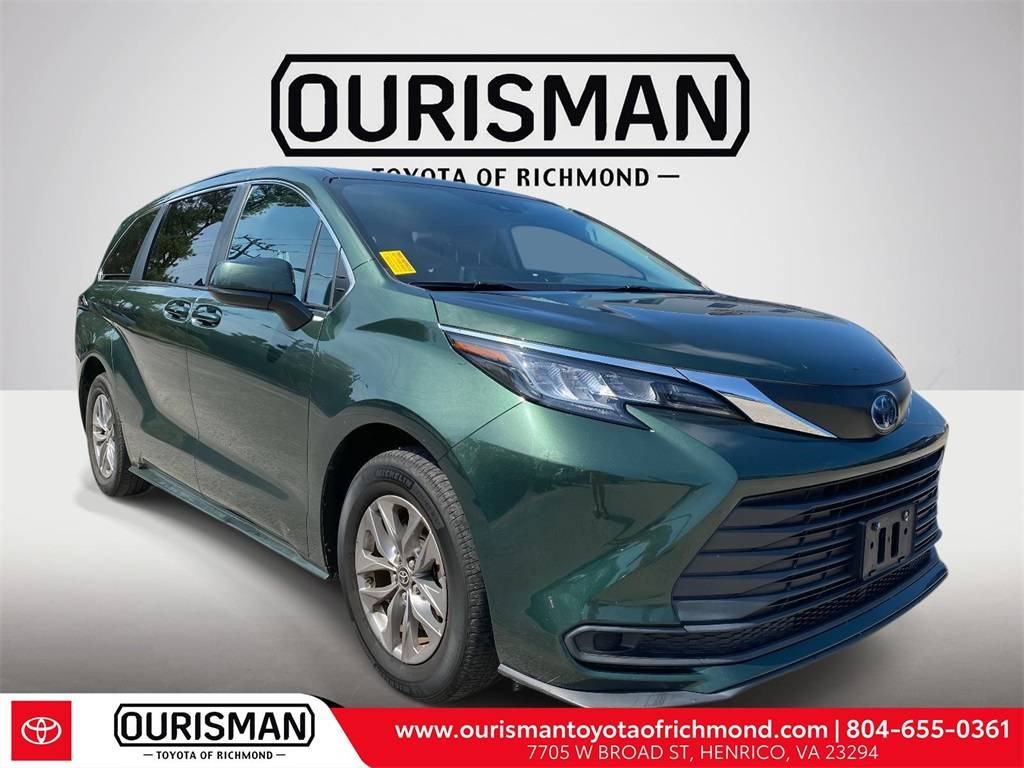 2022 Toyota Sienna LE — Minivan — 149,433 mi — Henrico, VA