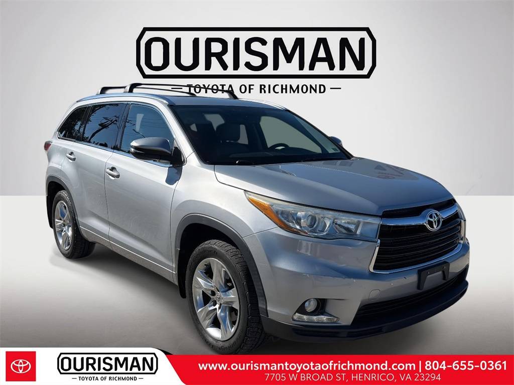 2015 Toyota Highlander Limited — SUV — 62,749 mi — Henrico, VA
