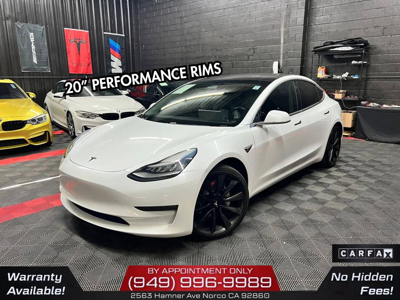 2018 Tesla Model 3 Mid Range — Sedan — 116,907 mi — Norco, CA