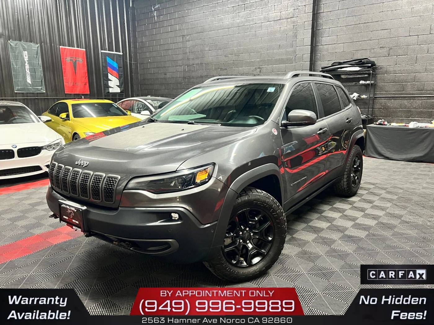 2019 Jeep Cherokee Trailhawk Elite — SUV — 71,415 mi — Norco, CA