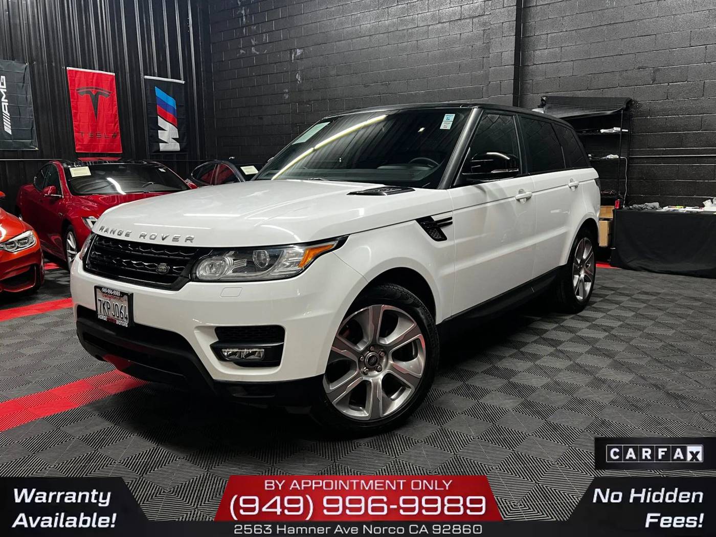 2015 Land Rover Range Rover Sport HSE — SUV — 86,020 mi — Norco, CA