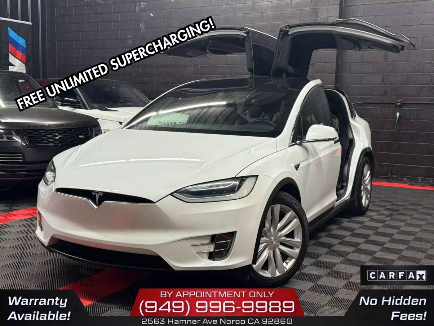 2016 Tesla Model X 90D — SUV — 95,170 mi — Norco, CA