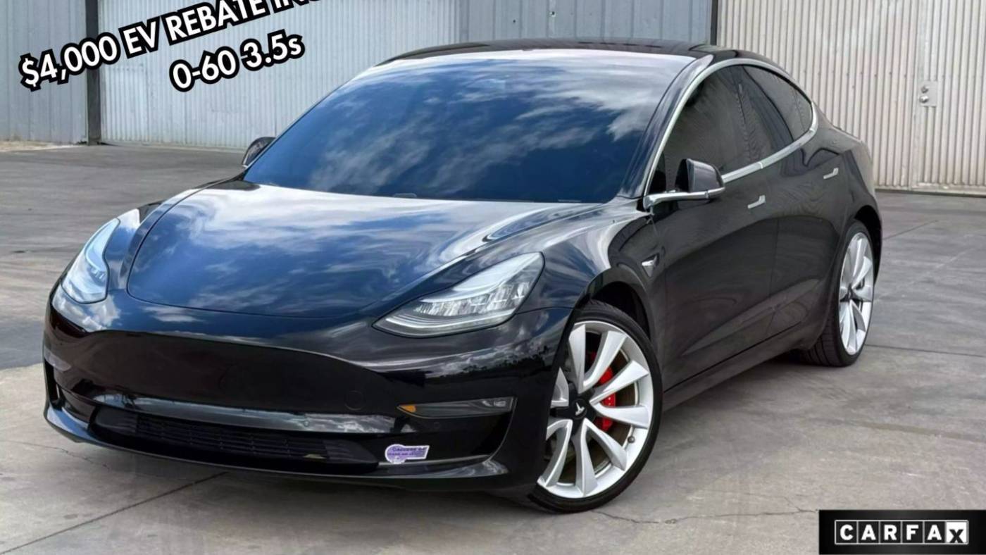 2018 Tesla Model 3 Performance — Sedan — 88,018 mi — Corona, CA
