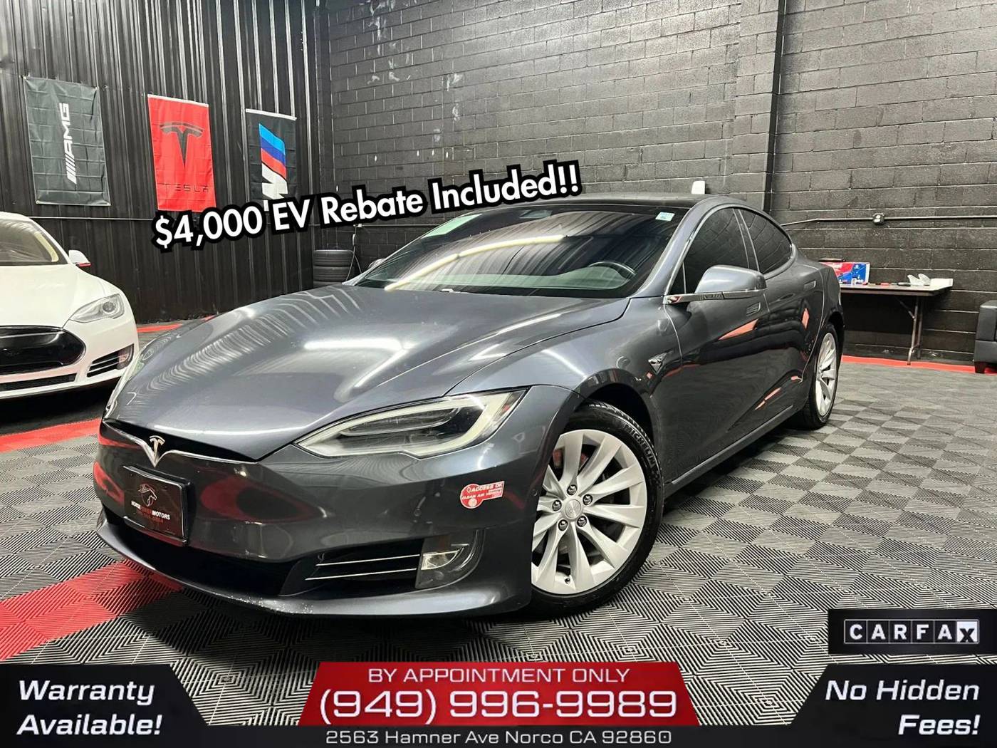 2018 Tesla Model S 75D — Hatchback — 108,042 mi — Norco, CA