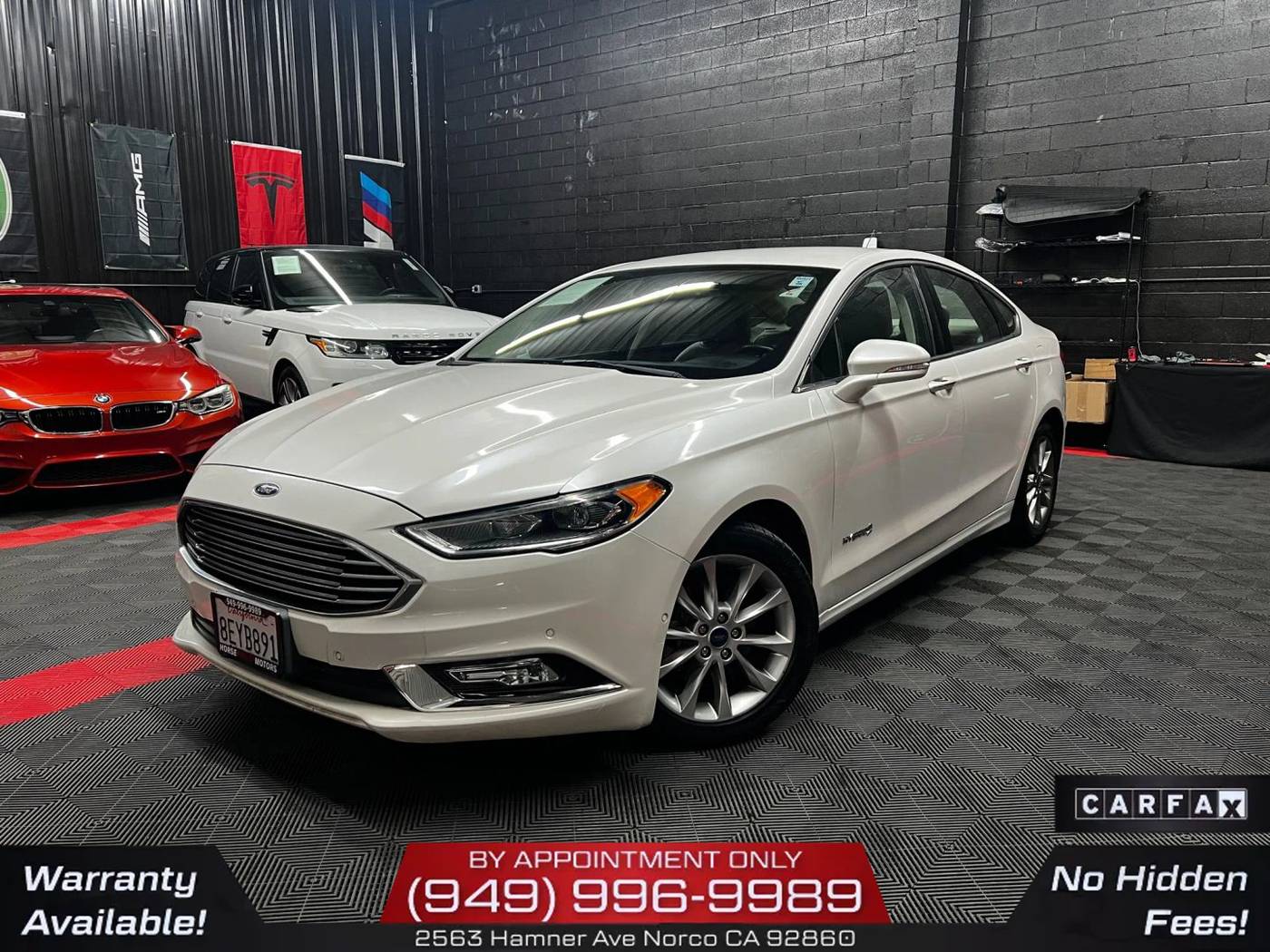 2017 Ford Fusion Hybrid SE — Sedan — 146,000 mi — Norco, CA