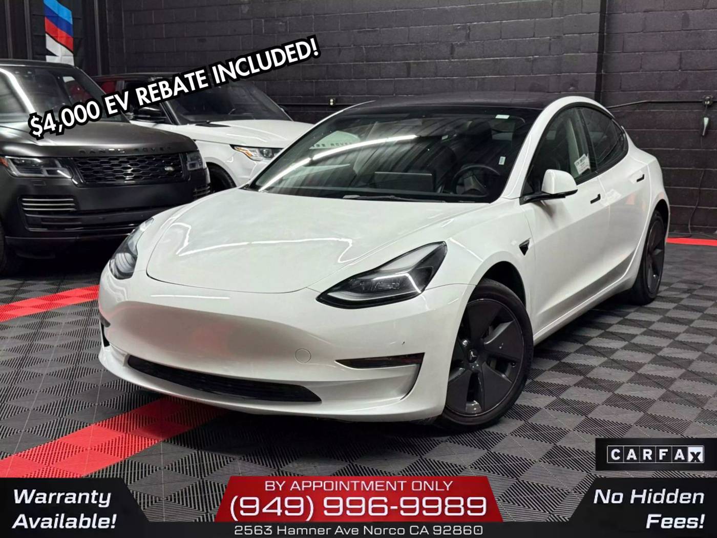 2023 Tesla Model 3 Model 3 — Sedan — 44,131 mi — Norco, CA
