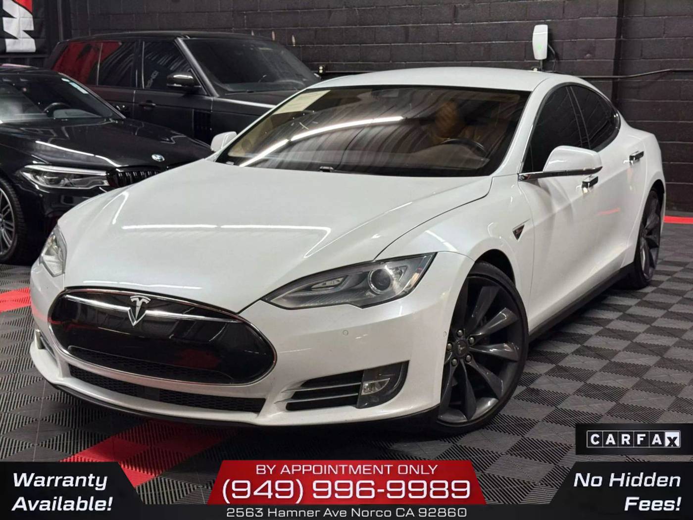 2015 Tesla Model S 85 — Hatchback — 91,415 mi — Norco, CA