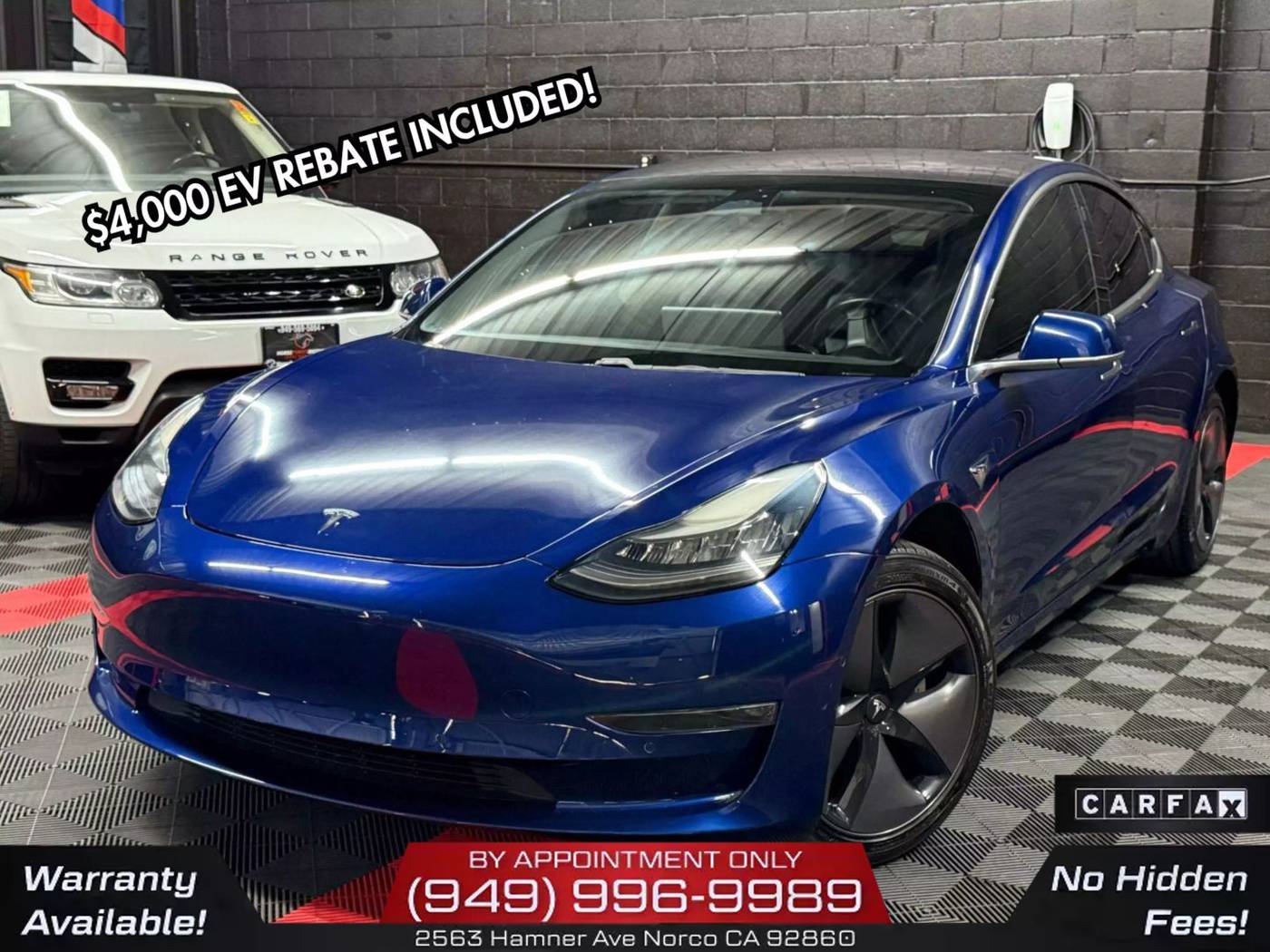 2018 Tesla Model 3 Long Range — Sedan — 106,544 mi — Norco, CA