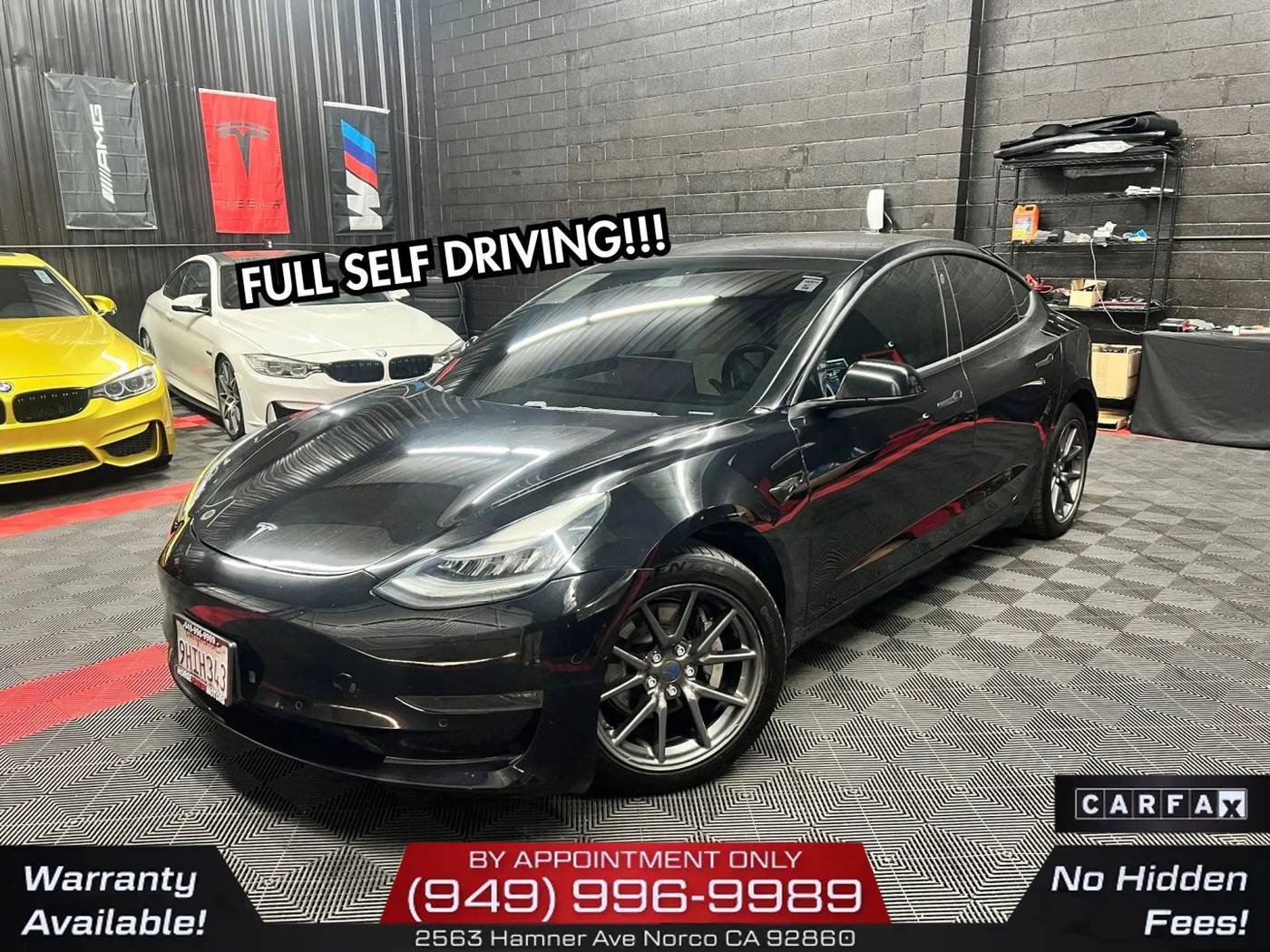 2018 Tesla Model 3 Long Range — Sedan — 111,527 mi — Norco, CA