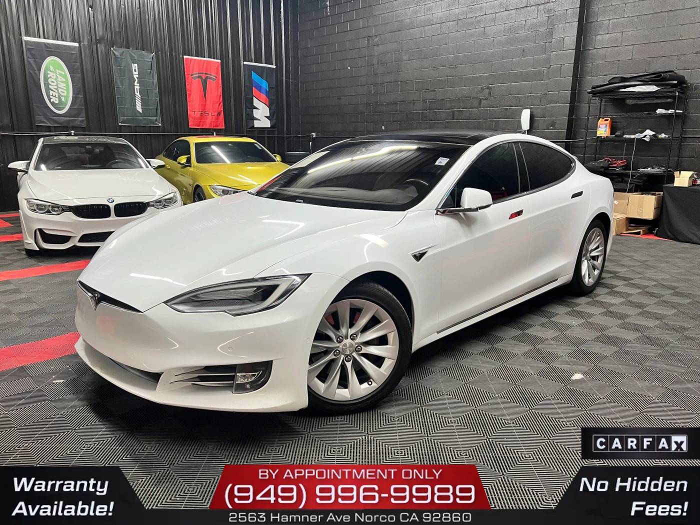 2016 Tesla Model S 75 — Hatchback — 101,847 mi — Norco, CA