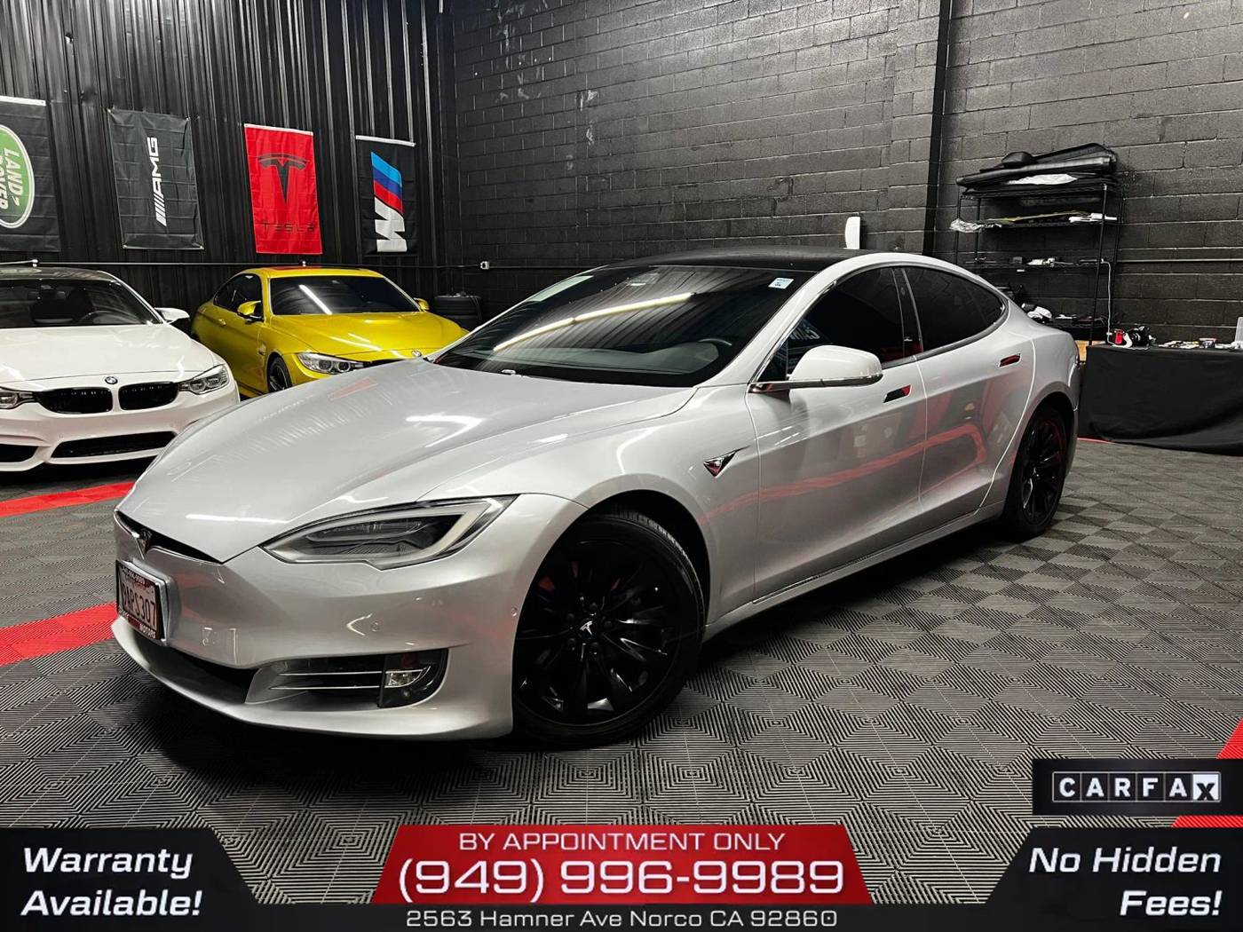 2016 Tesla Model S 75 — Hatchback — 73,319 mi — Norco, CA