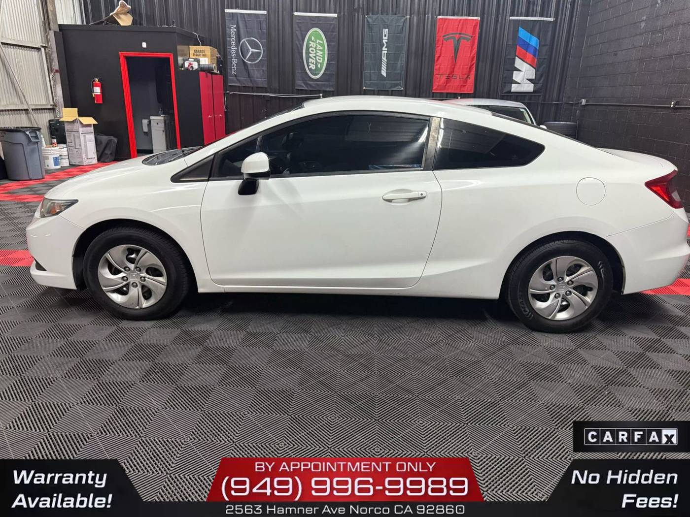 2013 Honda Civic LX — Coupe — 161,321 mi — Norco, CA