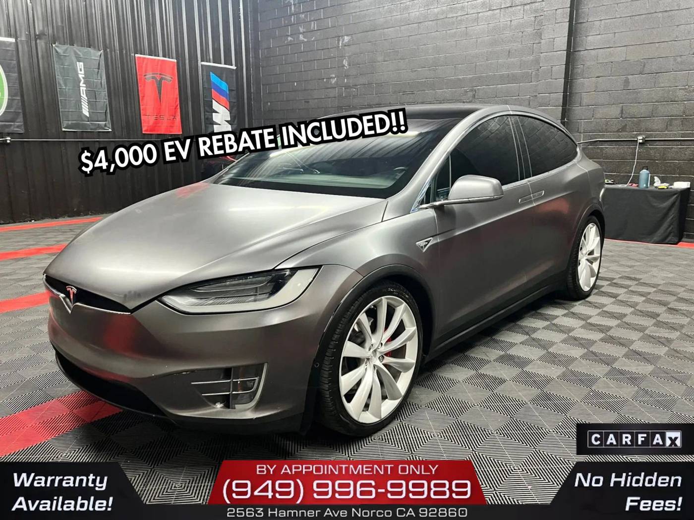 2016 Tesla Model X P90D — SUV — 90,556 mi — Norco, CA