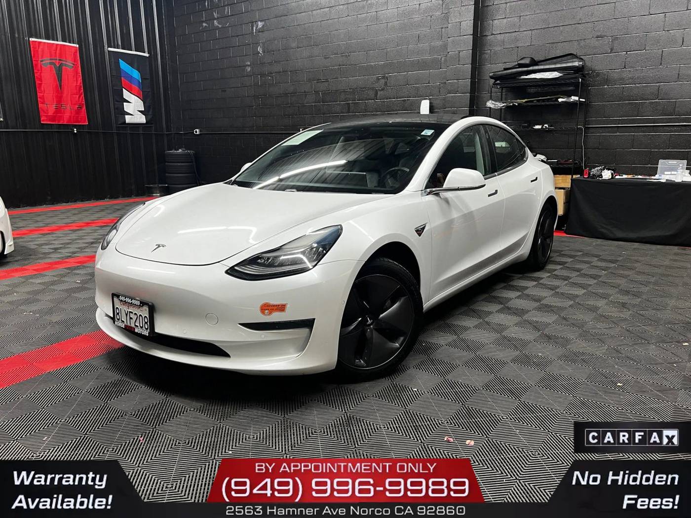 2019 Tesla Model 3 Standard Range Plus — Sedan — 112,248 mi — Norco, CA