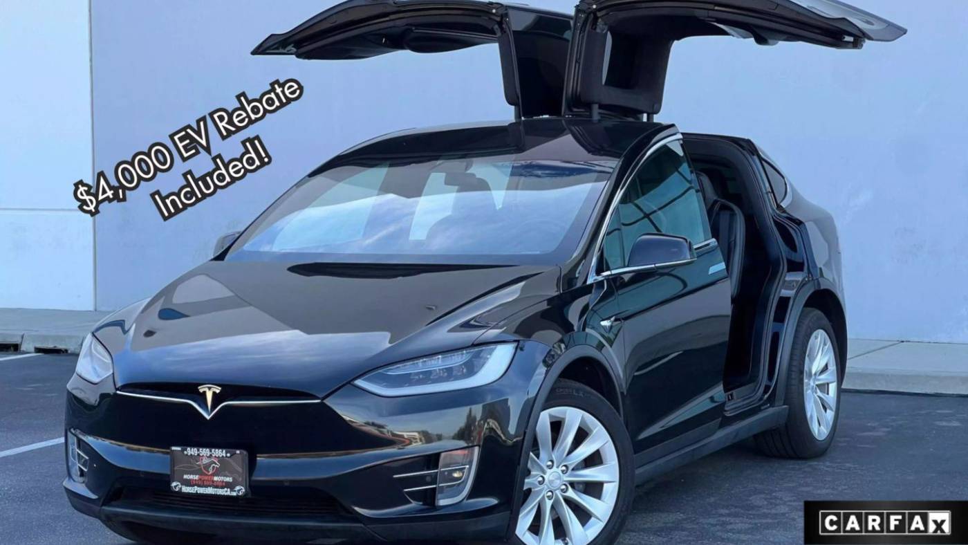 2018 Tesla Model X 75D — SUV — 141,544 mi — Corona, CA