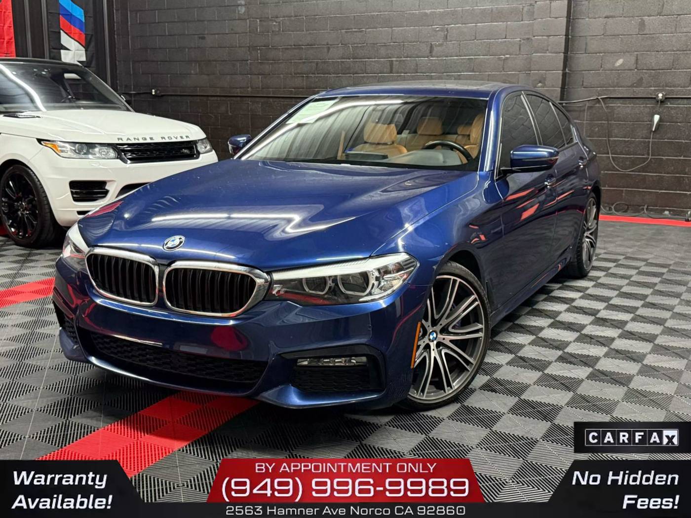 2018 BMW 5 Series 540i — Sedan — 80,278 mi — Corona, CA