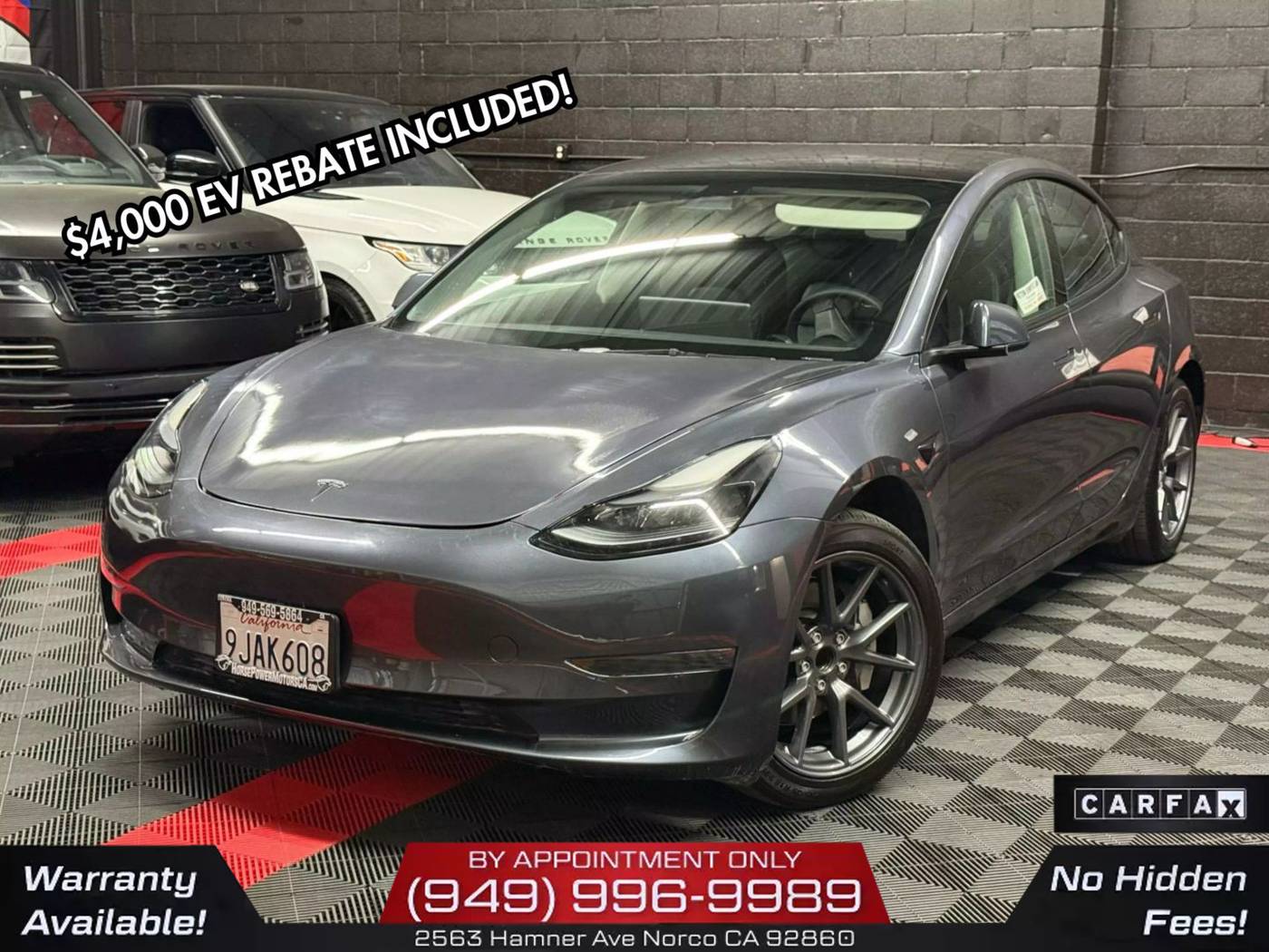 2023 Tesla Model 3 Model 3 — Sedan — 15,448 mi — Norco, CA