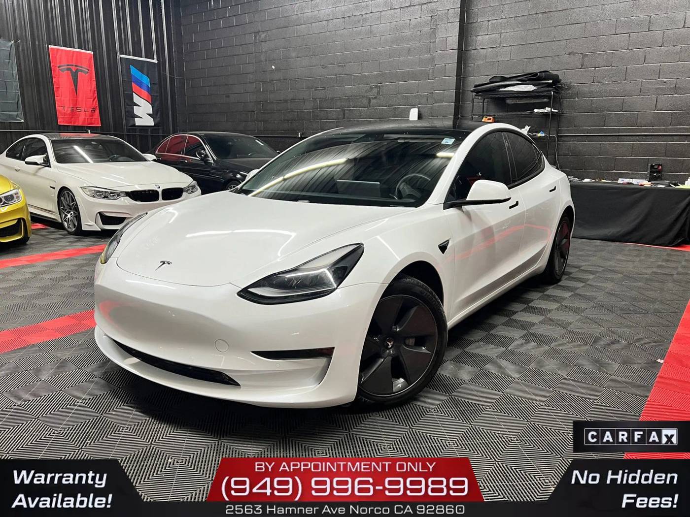 2021 Tesla Model 3 Standard Range Plus — Sedan — 83,734 mi — Norco, CA