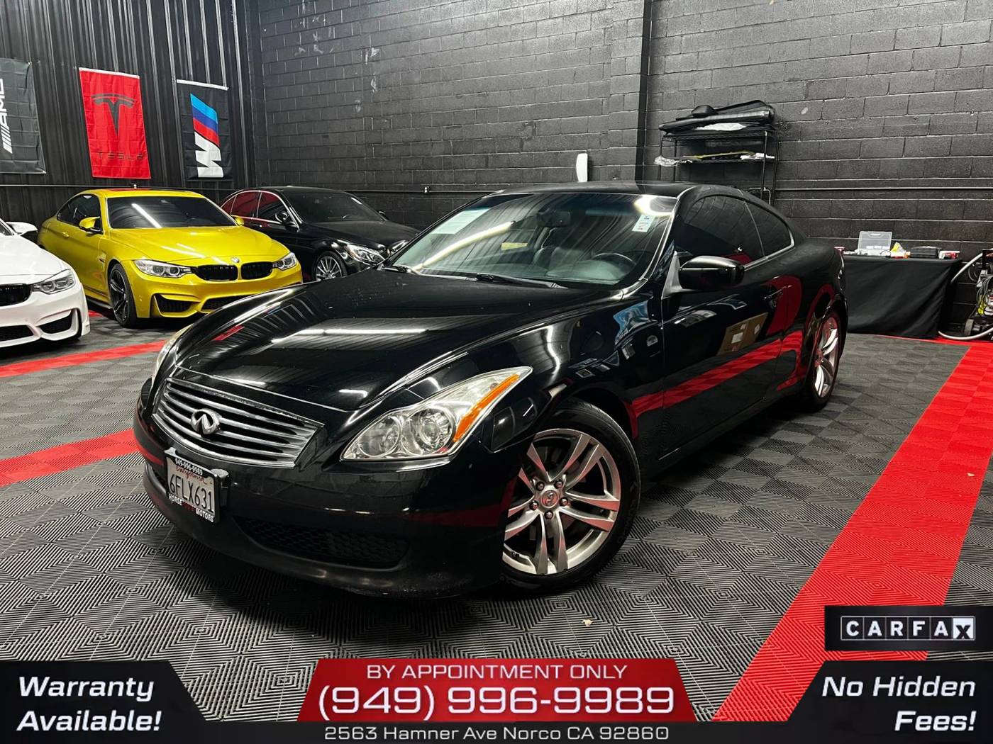 2008 INFINITI G G37 — Coupe — 217,329 mi — Norco, CA