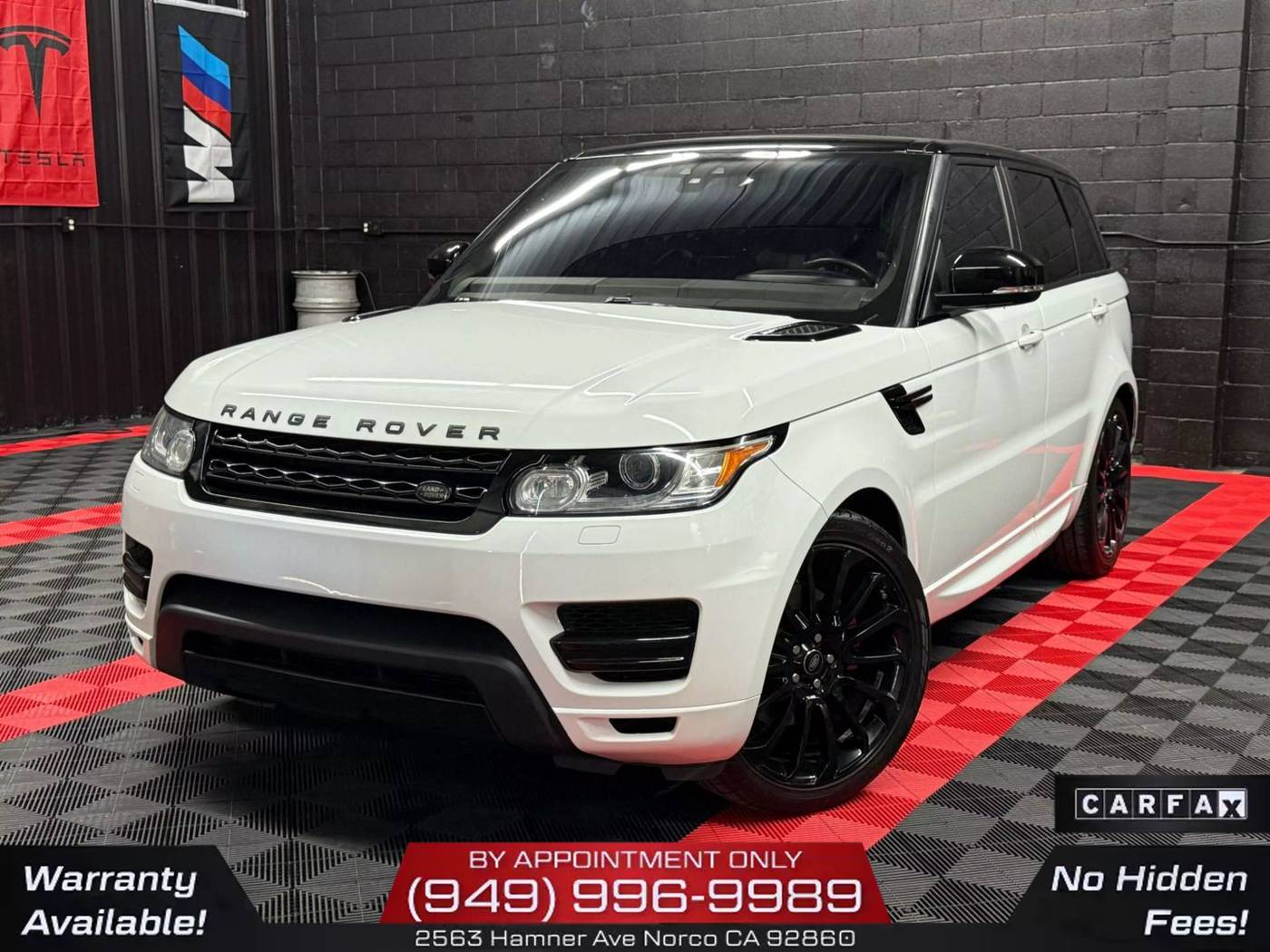 2017 Land Rover Range Rover Sport SE — SUV — 115,519 mi — Corona, CA